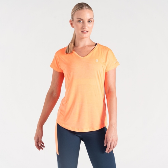 Women's Vigilant Lightweight T-Shirt Live Wire Orange