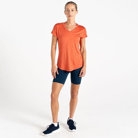 Women's Vigilant Lightweight T-Shirt Burnt Sienna 