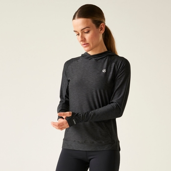 ディアツービー Dare 2B 【 Sprint City Hoodie Women 】 ファッション レディースファッション トップス パーカー レデ Women's Sprint City Lightweight Hoodie - Black | Dare2B UK