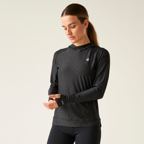 Women's Sprint City Lightweight Hoodie Black