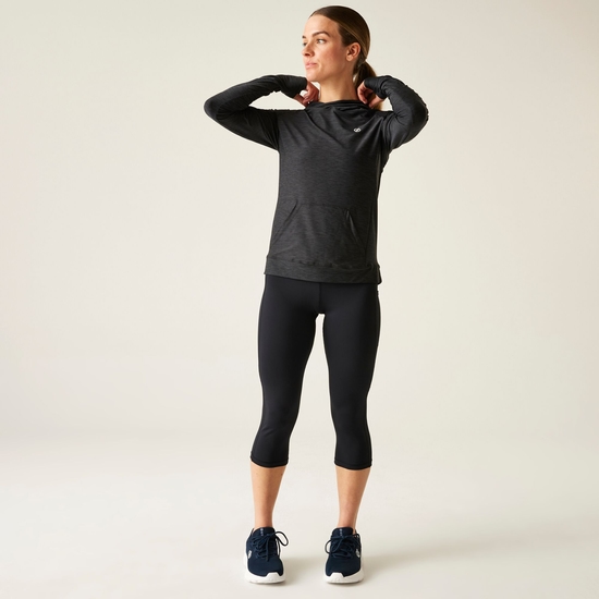 Women's Sprint City Lightweight Hoodie Black