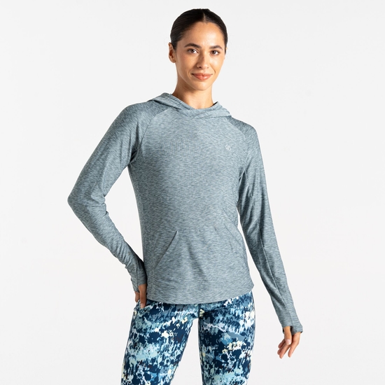 Pull Léger Avec Capuche Femme SPRINT CITY Gris