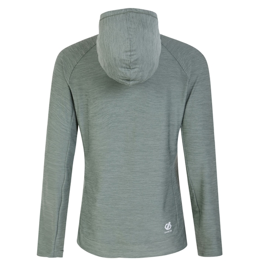Women's Sprint City Lightweight Hoodie Lilypad Green Marl