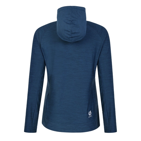 Women's Sprint City Lightweight Hoodie Moonlight Denim Marl