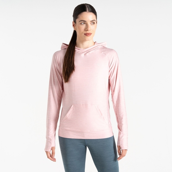 Damen Sprint leichter Damen-Hoodie Rosa