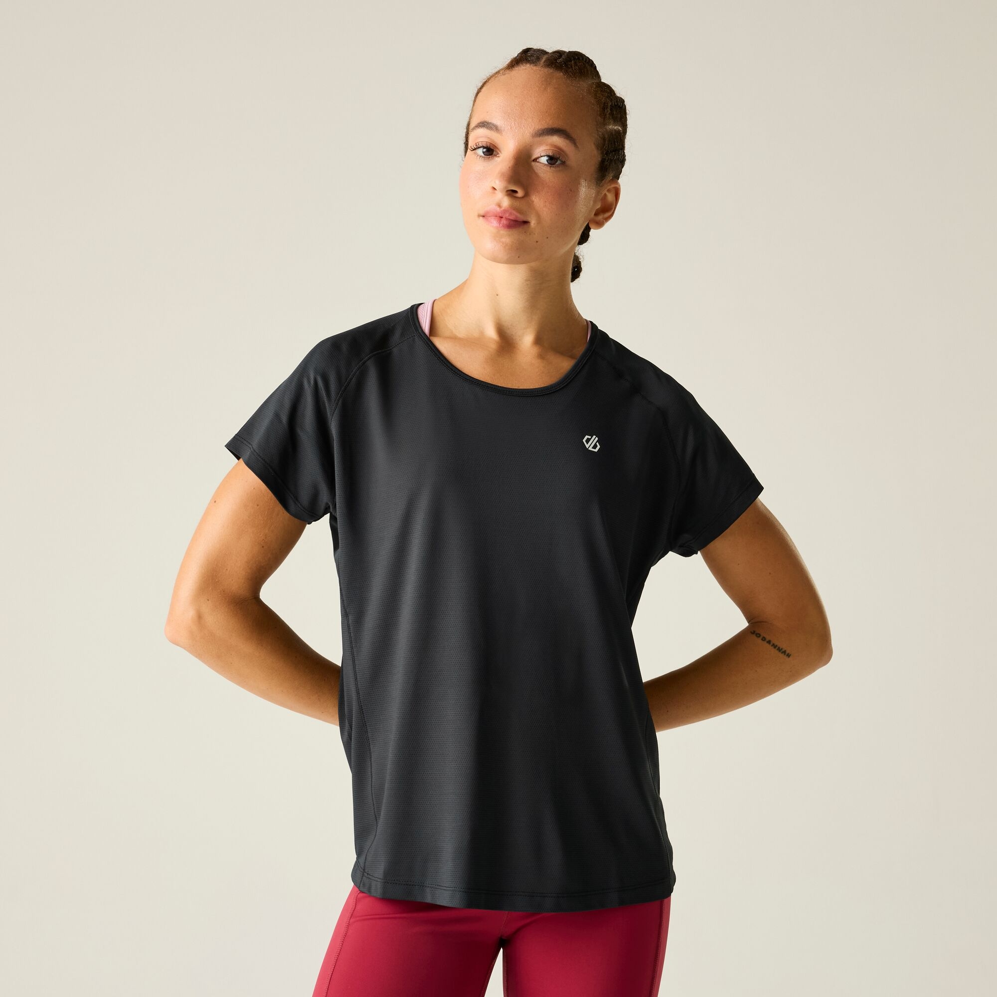 Dare 2B Women's Black Corral T-Shirt Size: 20