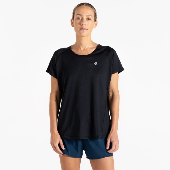 Women's Corral Lightweight T-Shirt Black