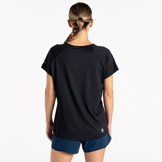 Women's Corral Lightweight T-Shirt Black