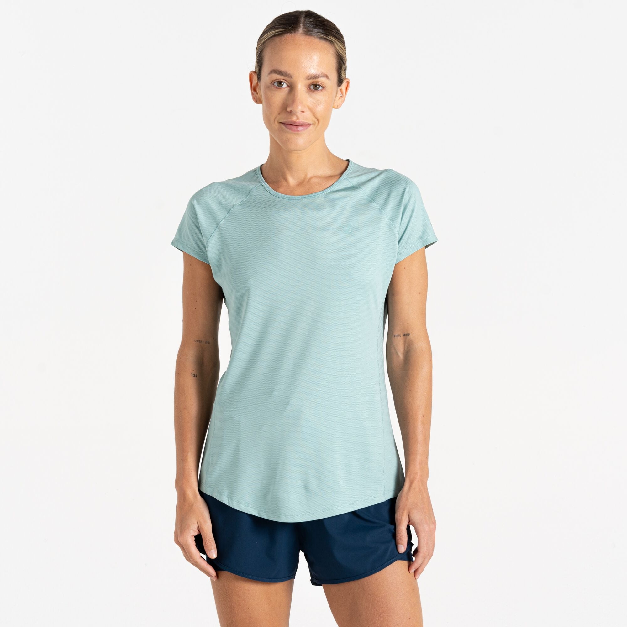 Dare 2b Women's Corral Lightweight T-shirt Aquifer, Size: 10