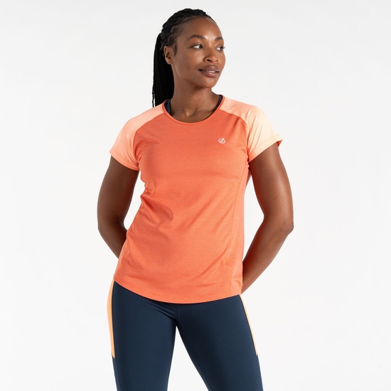 T-Shirt Femme CORRAL Orange