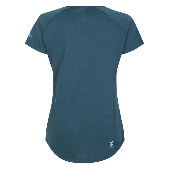 Women's Corral Lightweight T-Shirt Moonlight Denim Marl