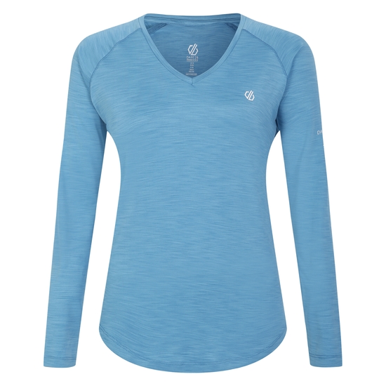 Women's Discern Lightweight T-Shirt Niagara Blue