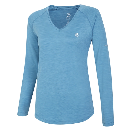 Women's Discern Lightweight T-Shirt Niagara Blue