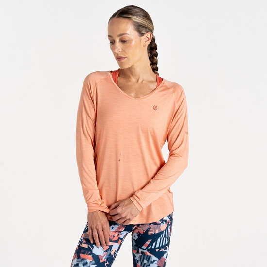Women's Discern Lightweight T-Shirt Shrimp 