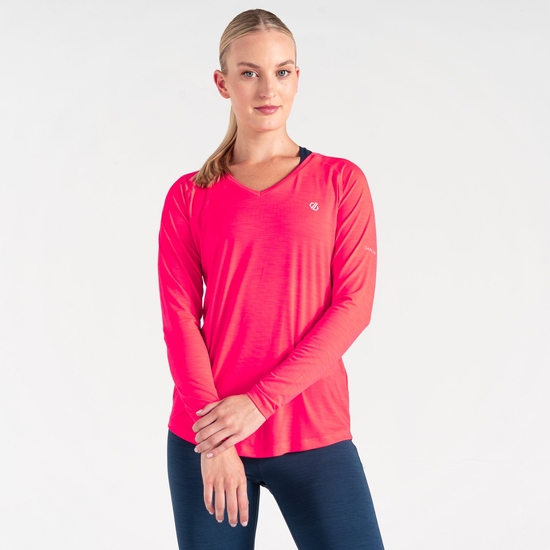 Damen Discern leichtes T-Shirt Blau