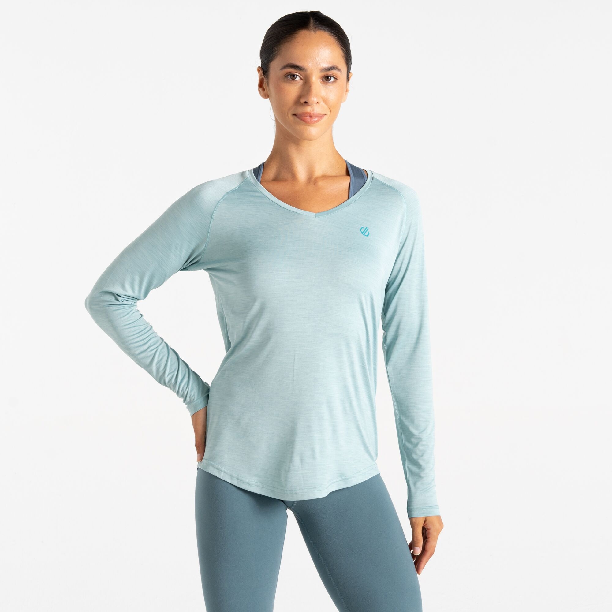 Dare 2b Women's Discern Lightweight T-shirt Aquifer, Size: 20