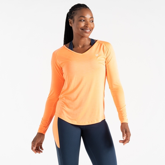 Women's Discern Lightweight T-Shirt Live Wire Orange