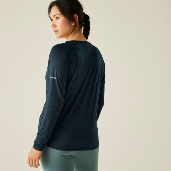 Women's Discern Lightweight T-Shirt Moonlight Denim