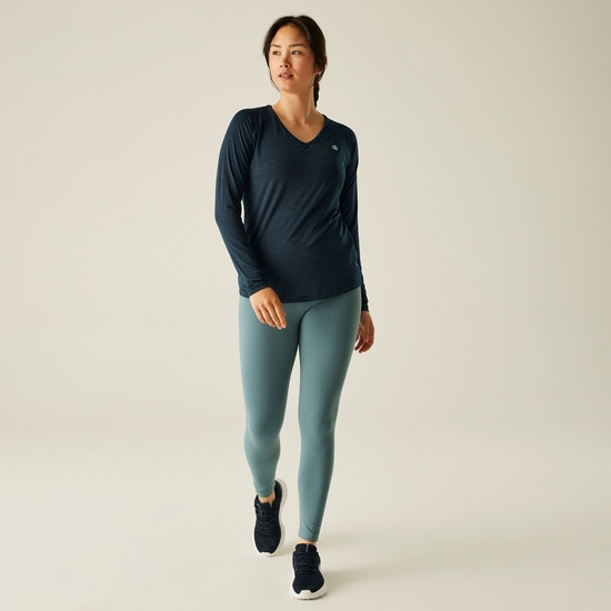 Women's Discern Lightweight T-Shirt Moonlight Denim