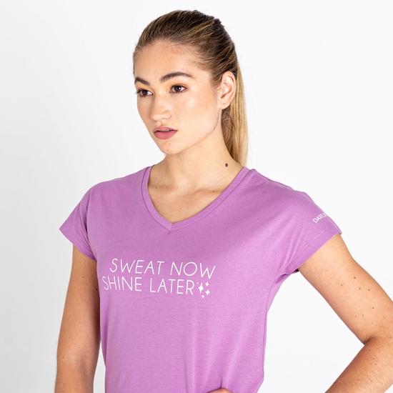 Women's Moments Graphic Tee Dusty Lavender