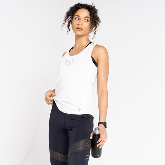 Crystallize Active Weste für Damen Weiß