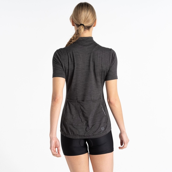 Women's Pedal Through It Lightweight Jersey Black Marl
