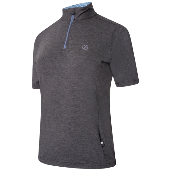 Women's Pedal Through It Lightweight Jersey Black Marl