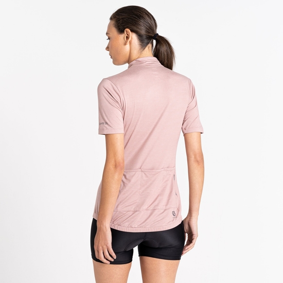 Women's Pedal Through It Lightweight Jersey Dusky Rose Marl