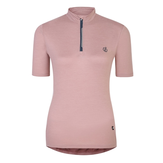 Women's Pedal Through It Lightweight Jersey Dusky Rose Marl
