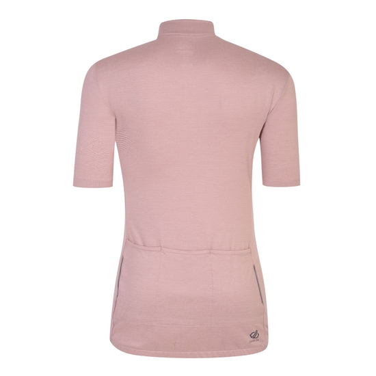 Women's Pedal Through It Lightweight Jersey Dusky Rose Marl