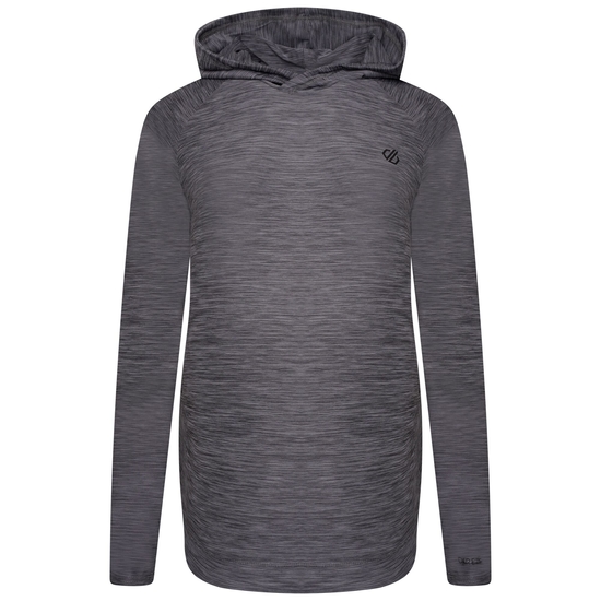 Women's Sprint City Maternity Hoodie Ebony Grey 