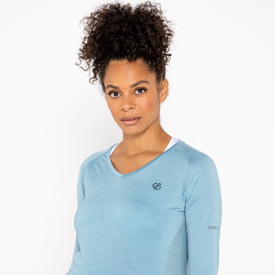 Discern Umstands-Langarmshirt Für Damen Grün