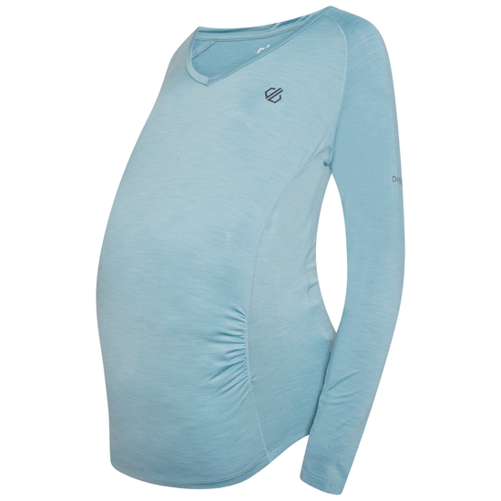 Discern Umstands-Langarmshirt Für Damen Grün