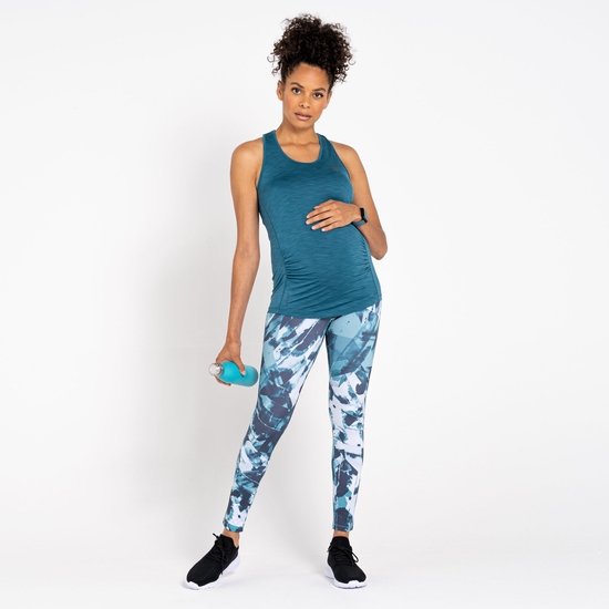 Women's Maternity Modernize Vest Dragonfly Green