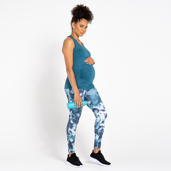 Women's Maternity Modernize Vest Dragonfly Green