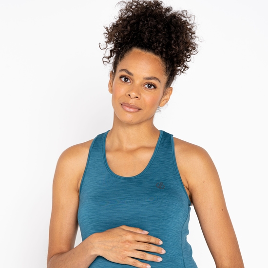 Women's Maternity Modernize Vest Dragonfly Green