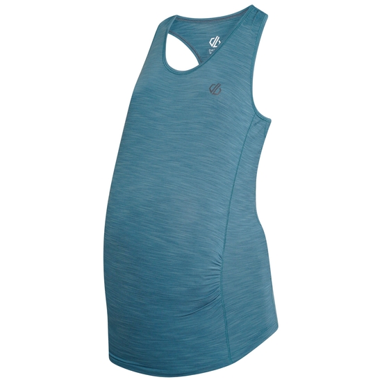 Women's Maternity Modernize Vest Dragonfly Green