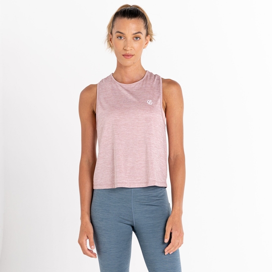 Meditate Cropped Top Rosa