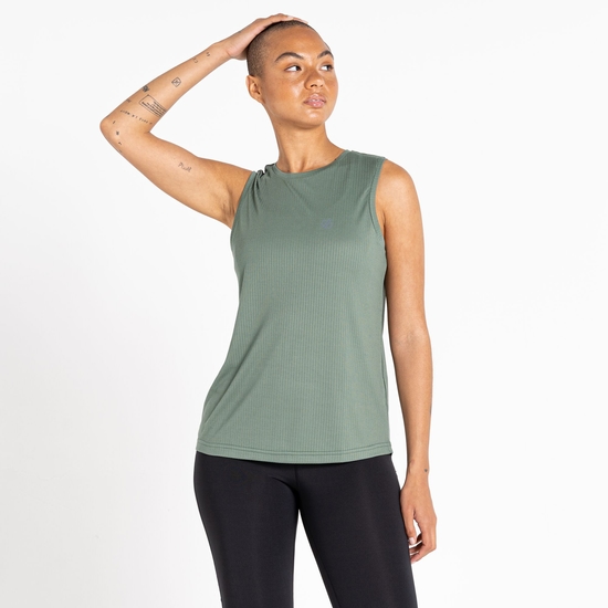Débardeur de fitness Femme CAPACITY Vert