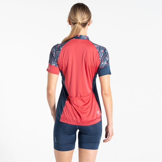 Maillot de cyclisme Femme Follow Through Rose