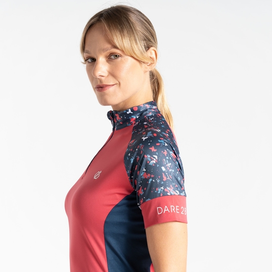 Maillot de cyclisme Femme Follow Through Rose