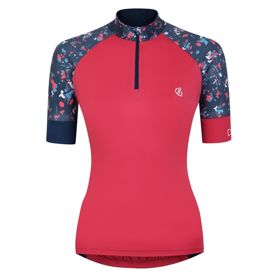 Maillot de cyclisme Femme Follow Through Rose