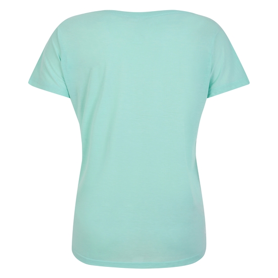 Damen Persisting leichtes Fitness-T-Shirt Grün