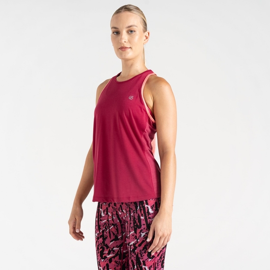 Damen Gravitate Weste Rosa