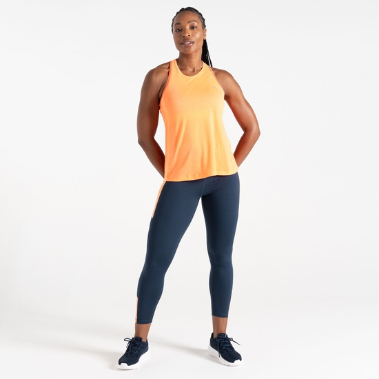 Damen Gravitate Weste Orange