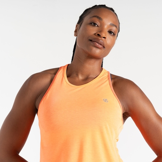 Damen Gravitate Weste Orange