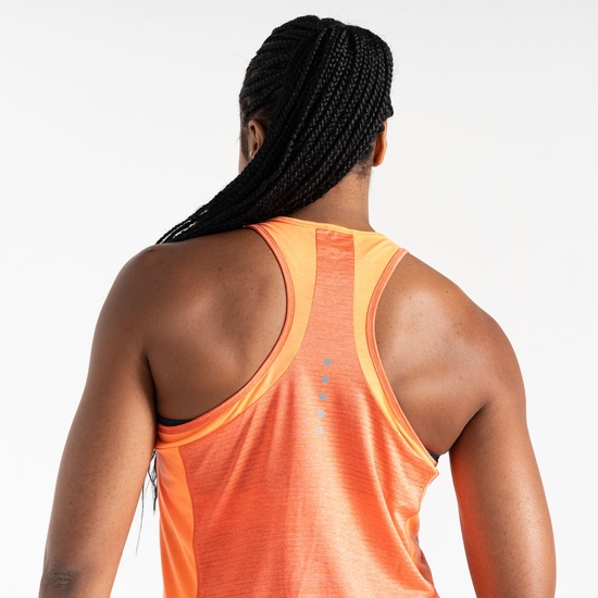 Damen Gravitate Weste Orange