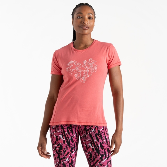 Damen Tranquility II T-Shirt Rosa