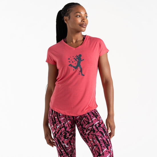 Women's Calm T-Shirt Sorbet Pink