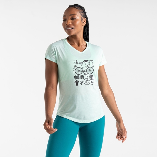T-shirt femme Calm Vert